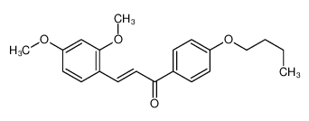 1-(4-butoxyphenyl)-3-(2,4-dimethoxyphenyl)prop-2-en-1-one CAS:199390-68-6 manufacturer & supplier