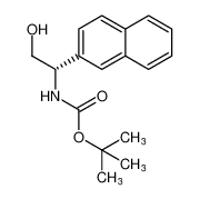 tert-butyl (S)-(2-hydroxy-1-(naphthalen-2-yl)ethyl)carbamate CAS:199393-30-1 manufacturer & supplier