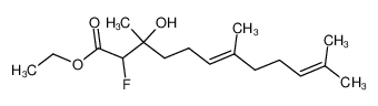 2-Fluor-3-hydoxy-3,7,11-trimethyl-Δ6,10-dodecindiensaeureethylester CAS:1994-92-9 manufacturer & supplier