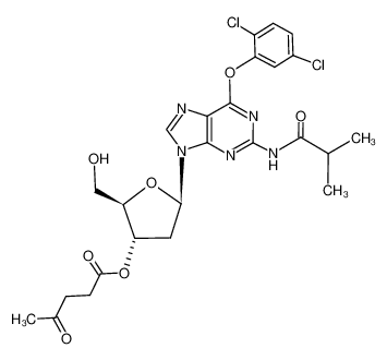 2'-deoxy-6-O-(2,5-dichlorophenyl)-2-N-isobutyryl-3'-O-levulinylguanosine CAS:199436-66-3 manufacturer & supplier