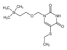 5-Ethylsulfanyl-1-(2-trimethylsilanyl-ethoxymethyl)-1H-pyrimidine-2,4-dione CAS:199444-39-8 manufacturer & supplier