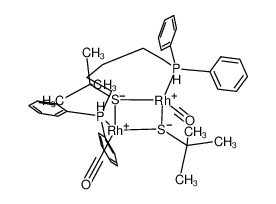 μ-1,6-bis(diphenylphosphino)hexane-di(μ-tert-butyl-thiolato)-bis(carbonylrhodium) CAS:199445-76-6 manufacturer & supplier