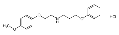 N-(2-(4-methoxyphenoxy)ethyl)-3-phenoxypropan-1-amine hydrochloride CAS:199452-51-2 manufacturer & supplier