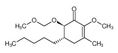 (5S,6R)-2-methoxy-6-(methoxymethoxy)-3-methyl-5-pentylcyclohex-2-en-1-one CAS:199453-77-5 manufacturer & supplier