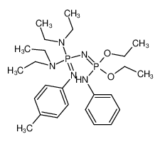 diethyl N'-(P,P-bis(diethylamino)-N-(p-tolyl)phosphorimidoyl)-N-phenylphosphoramidimidate CAS:19946-92-0 manufacturer & supplier