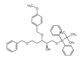 (2R,3S)-5-Benzyloxy-1-(tert-butyl-diphenyl-silanyloxy)-3-(4-methoxy-benzyloxy)-pentan-2-ol CAS:199472-28-1 manufacturer & supplier