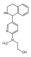 (RS)-2-{ methyl-[5-(1,2,3,4-tetrahydro-isoquinolin-1-yl)-pyridin-2-yl]-amino}-ethanol CAS:199479-33-9 manufacturer & supplier