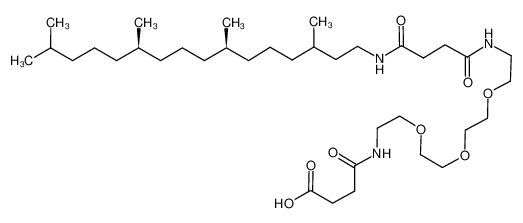 N-{2-[2-(2-{2-[3-(3,7R,11R,15-tetramethylhexadecylcarbamoyl)propionylamino]ethoxy}ethoxy)ethoxy]ethyl}succinamic acid CAS:199484-80-5 manufacturer & supplier