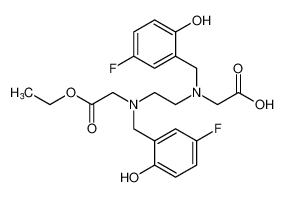 N-(2-((2-ethoxy-2-oxoethyl)(5-fluoro-2-hydroxybenzyl)amino)ethyl)-N-(5-fluoro-2-hydroxybenzyl)glycine CAS:199485-45-5 manufacturer & supplier