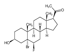 5α-bromo-6β-fluoro-3β-hydroxy-pregnan-20-one CAS:1995-05-7 manufacturer & supplier