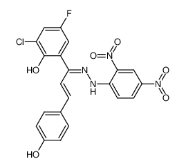 4-Fluor-6-chlor-2-(2-(2,4-dinitro-phenylhydrazono)-3-(4-hydroxy-phenyl)-propen-(2)-yl)-phenol CAS:1995-41-1 manufacturer & supplier