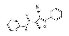 4-cyano-5-phenyl-isoxazole-3-carboxylic acid anilide CAS:19950-08-4 manufacturer & supplier