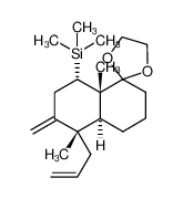 ((4aS,5S,8S,8aS)-5-allyl-5,8a-dimethyl-6-methyleneoctahydro-2H-spiro[naphthalene-1,2'-[1,3]dioxolan]-8-yl)trimethylsilane CAS:199525-20-7 manufacturer & supplier