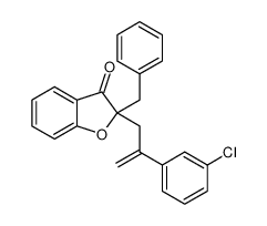 2-benzyl-2-(2-(3-chlorophenyl)allyl)benzofuran-3(2H)-one CAS:199528-45-5 manufacturer & supplier