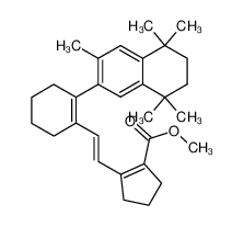 2-{(E)-2-[2-(3,5,5,8,8-Pentamethyl-5,6,7,8-tetrahydro-naphthalen-2-yl)-cyclohex-1-enyl]-vinyl}-cyclopent-1-enecarboxylic acid methyl ester CAS:199529-71-0 manufacturer & supplier