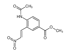 4-Acetylamino-3-((E)-2-nitro-vinyl)-benzoic acid methyl ester CAS:199535-19-8 manufacturer & supplier