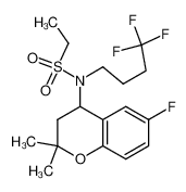 4[N-ethylsulfonyl-N-(4,4,4-trifluorobutyl)]amino-6-fluoro-2,2-dimethyl-chroman CAS:199585-60-9 manufacturer & supplier