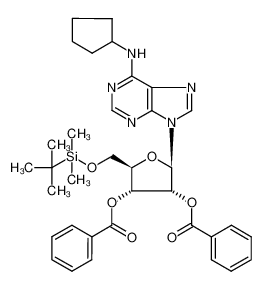 2',3'-di-O-benzoyl-5'-O-(tert-butyldimethylsilyl)-N6-cyclopentyladenosine CAS:199586-99-7 manufacturer & supplier