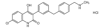 7-chloro-4-hydroxy-3-(3-(4-((methylamino)methyl)benzyl)phenyl)quinolin-2(1H)-one hydrochloride CAS:199591-75-8 manufacturer & supplier