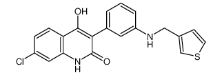 7-chloro-4-hydroxy-3-(3-((thiophen-3-ylmethyl)amino)phenyl)quinolin-2(1H)-one CAS:199591-83-8 manufacturer & supplier