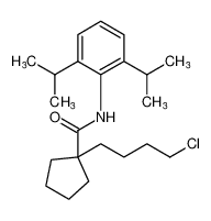 1-(4-chlorobutyl)-N-(2,6-diisopropylphenyl)cyclopentane-1-carboxamide CAS:199592-84-2 manufacturer & supplier