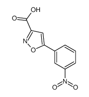 5-(3-Nitrophenyl)-1,2-oxazole-3-carboxylic acid CAS:199601-80-4 manufacturer & supplier