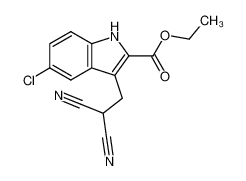 5-Chloro-3-(2,2-dicyano-ethyl)-1H-indole-2-carboxylic acid ethyl ester CAS:199603-97-9 manufacturer & supplier