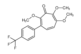 2,3,7-trimethoxy-6-(4-(trifluoromethyl)phenyl)cyclohepta-2,4,6-trien-1-one CAS:199610-51-0 manufacturer & supplier