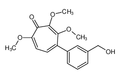 4-(3-(hydroxymethyl)phenyl)-2,3,7-trimethoxycyclohepta-2,4,6-trien-1-one CAS:199610-95-2 manufacturer & supplier