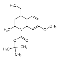 (R/S)-1-tert-Butoxycarbonyl-4-ethyl-1,2,3,4-tetrahydro-7-methoxy-2-methylquinoline CAS:199611-65-9 manufacturer & supplier