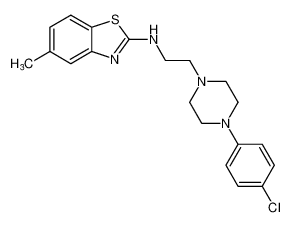 N-(2-(4-(4-chlorophenyl)piperazin-1-yl)ethyl)-5-methylbenzo[d]thiazol-2-amine CAS:199616-83-6 manufacturer & supplier