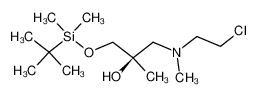 (R)-[3-[(tert-Butyldimethylsilyl)oxy]-2-hydroxy-2-methylpropyl](2-chloroethyl)methylamine CAS:199658-53-2 manufacturer & supplier