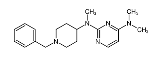 N2-(1-benzylpiperidin-4-yl)-N2,N4,N4-trimethylpyrimidine-2,4-diamine CAS:199667-12-4 manufacturer & supplier