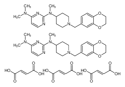 2,4-Pyrimidinediamine,N2-[1-[(2,3-dihydro-1,4-benzodioxin-6-yl)methyl]-4-piperidinyl]-N2,N4,N4-trimethyl-, (2E)-2-butenedioate (2:3) CAS:199667-71-5 manufacturer & supplier