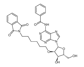 N-(9-((2R,3R,4R,5R)-3-((6-(1,3-dioxoisoindolin-2-yl)hexyl)oxy)-4-hydroxy-5-(hydroxymethyl)tetrahydrofuran-2-yl)-9H-purin-6-yl)benzamide CAS:199676-51-2 manufacturer & supplier