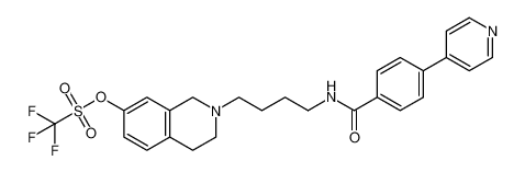 Methanesulfonic acid, trifluoro-,1,2,3,4-tetrahydro-2-[4-[[4-(4-pyridinyl)benzoyl]amino]butyl]-7-isoquinolinyl ester CAS:199677-37-7 manufacturer & supplier