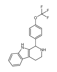 1-(4-(trifluoromethoxy)phenyl)-2,3,4,9-tetrahydro-1H-pyrido[3,4-b]indole CAS:199678-67-6 manufacturer & supplier