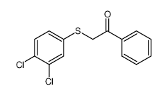 2-((3,4-dichlorophenyl)thio)-1-phenylethan-1-one CAS:19968-31-1 manufacturer & supplier