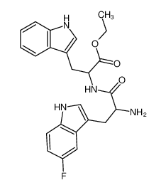 ethyl 2-[[2-amino-3-(5-fluoro-1H-indol-3-yl)propanoyl]amino]-3-(1H-indol-3-yl)propanoate CAS:1997-60-0 manufacturer & supplier