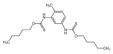 (4-Methyl-3-pentyloxythiocarbonylamino-phenyl)-thiocarbamic acid O-pentyl ester CAS:19972-51-1 manufacturer & supplier