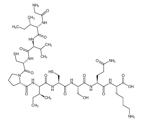 glycyl-L-isoleucyl-L-valyl-L-cysteinyl-L-prolyl-L-isoleucyl-L-cysteinyl-L-seryl-L-glutaminyl-L-lysine CAS:199727-54-3 manufacturer & supplier