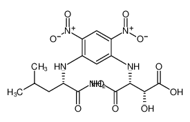 (2R,3R)-2-((5-(((S)-1-amino-4-methyl-1-oxopentan-2-yl)amino)-2,4-dinitrophenyl)amino)-3-hydroxysuccinic acid CAS:199730-01-3 manufacturer & supplier