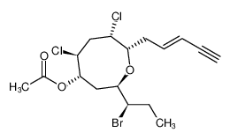 (2R,4S,5S,7S,8S)-2-((R)-1-bromopropyl)-5,7-dichloro-8-((E)-pent-2-en-4-yn-1-yl)oxocan-4-yl acetate CAS:199734-07-1 manufacturer & supplier