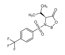 (S)-4-isopropyl-3-((4-(trifluoromethyl)phenyl)sulfonyl)-1,3,2-oxazaborolidin-5-one CAS:199783-40-9 manufacturer & supplier