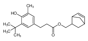 bicyclo[2.2.1]hept-5-en-2-ylmethyl 3-(3-(tert-butyl)-4-hydroxy-5-methylphenyl)propanoate CAS:199793-13-0 manufacturer & supplier