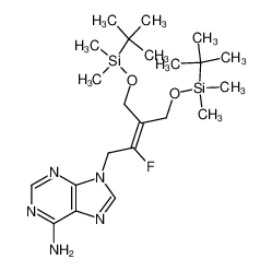 9-[4-(tert-Butyl-dimethyl-silanyloxy)-3-(tert-butyl-dimethyl-silanyloxymethyl)-2-fluoro-but-2-enyl]-9H-purin-6-ylamine CAS:199793-41-4 manufacturer & supplier