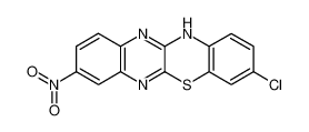 3-chloro-8-nitro-12H-benzo[5,6][1,4]thiazino[2,3-b]quinoxaline CAS:19983-94-9 manufacturer & supplier