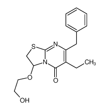 7-benzyl-6-ethyl-3-(2-hydroxyethoxy)-2,3-dihydro-[1,3]thiazolo[3,2-a]pyrimidin-5-one CAS:199852-33-0 manufacturer & supplier