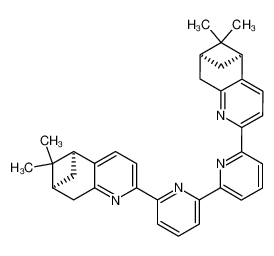 5,6:5'',6''-Bis[(1S,5S)-(+)-pineno]-2,2':6',2':6',2''-quaterpyridine CAS:199852-81-8 manufacturer & supplier