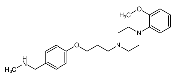 1-(4-(3-(4-(2-methoxyphenyl)piperazin-1-yl)propoxy)phenyl)-N-methylmethanamine CAS:199853-37-7 manufacturer & supplier